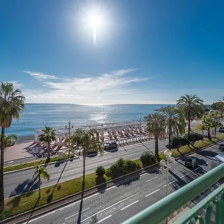 Modern Sea View On Promenade Des Nice
